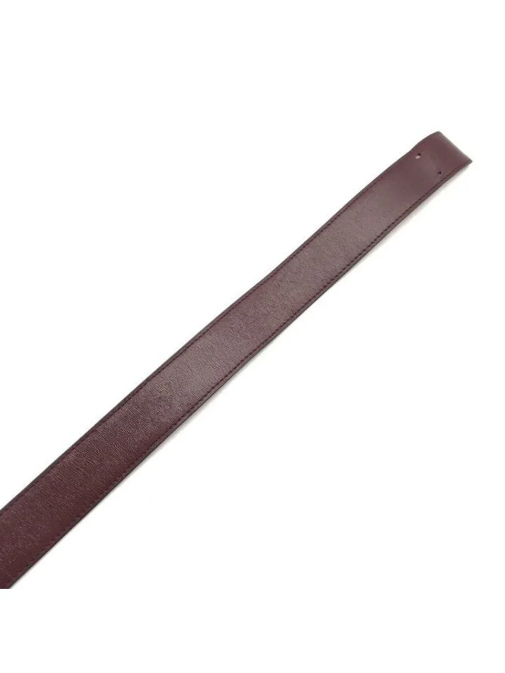 Hermes H Buckle Logo Leather Belt Suit Bordeaux
